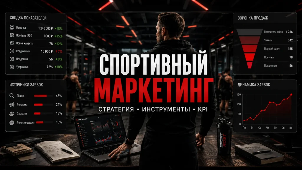 Спортивный маркетинг: стратегия, инструменты и KPI