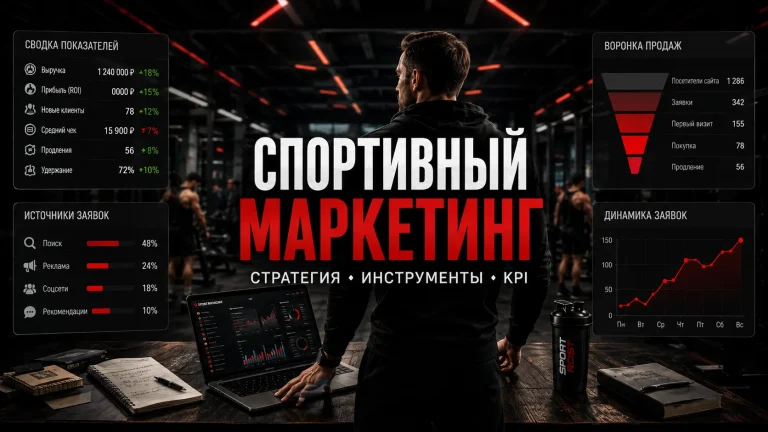 Спортивный маркетинг: стратегия, инструменты и KPI