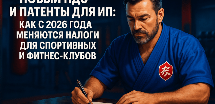 Новый НДС и патенты для ИП: как с 2026 года меняются налоги для спортивных и фитнес-клубов