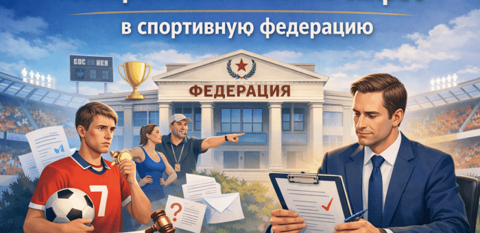Как правильно составить запрос в спортивную федерацию