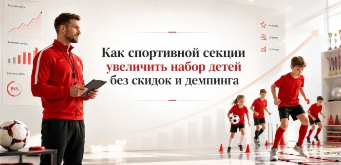 Как привлечь детей в спортивную секцию без скидок