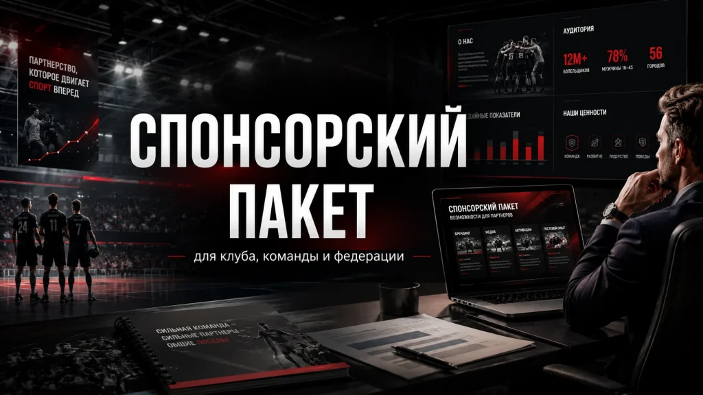 Спонсорский пакет: пример для спортивного клуба, команды и федерации