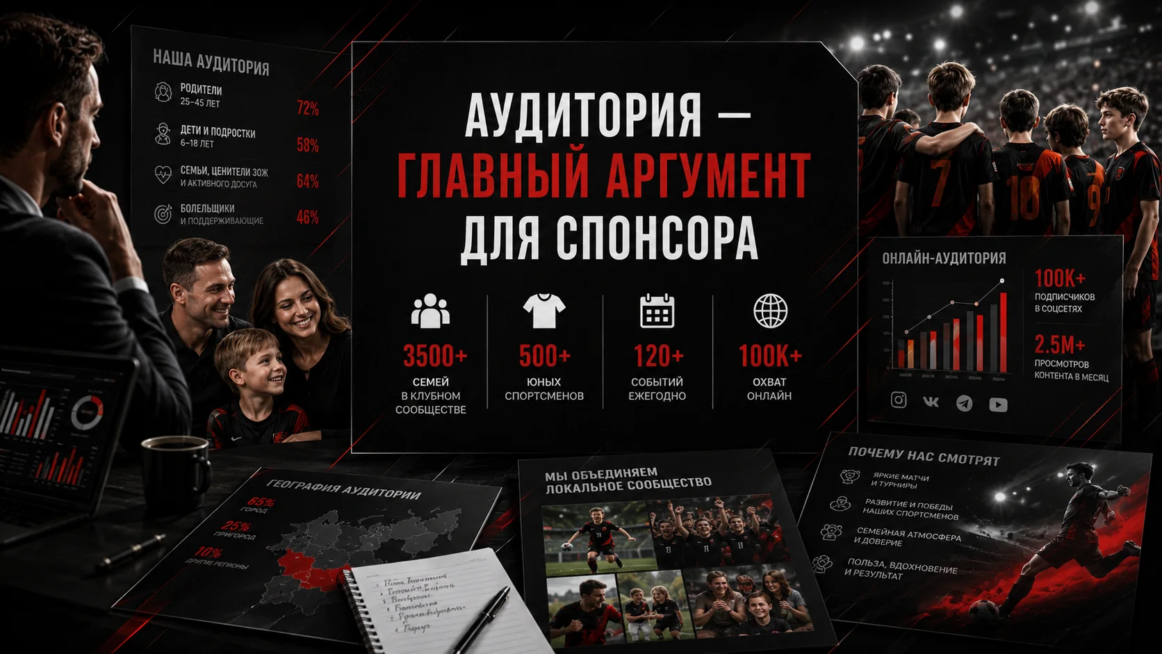 Аудитория спортивного клуба для спонсора Аудитория спортивного клуба как главный аргумент для спонсора