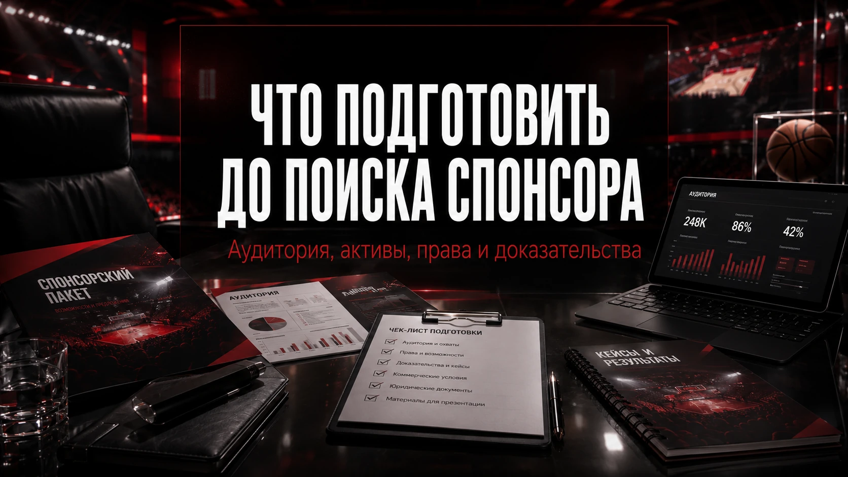 Аудитория, активы, права и доказательства Что подготовить до поиска спонсора для спортивного проекта