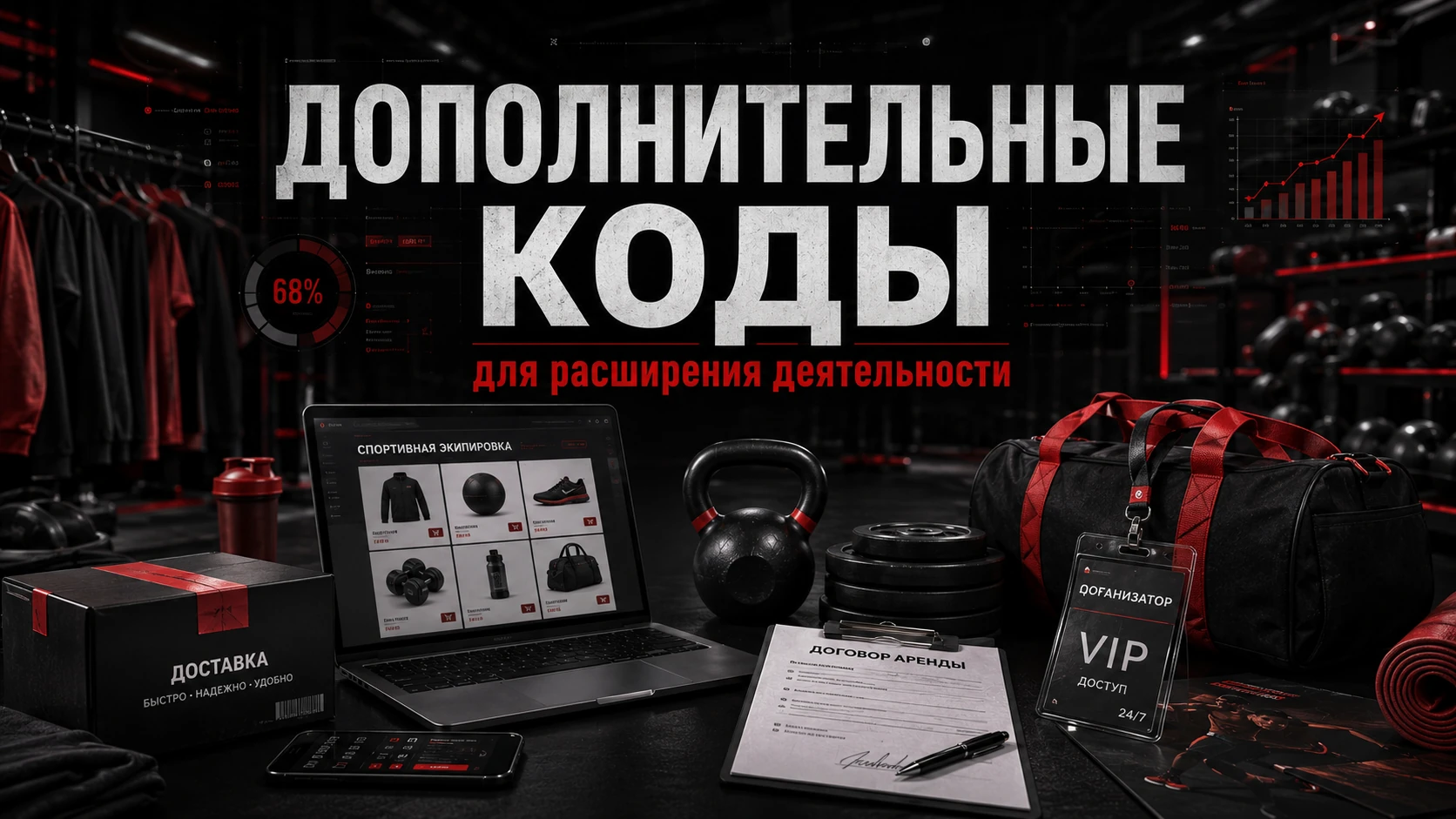 Дополнительные ОКВЭД для спорта, мерча и аренды Дополнительные ОКВЭД для спорта, аренды, мерча и интернет-магазина