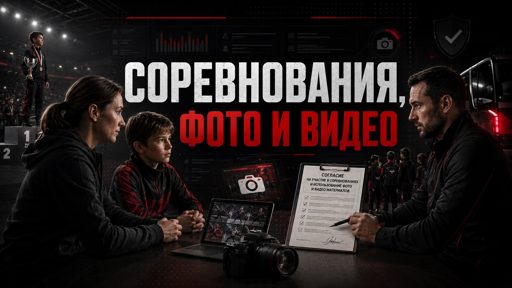 Соревнования, фото и видео в спортивной секции Соревнования, фото и видео: согласие родителей спортивной секции