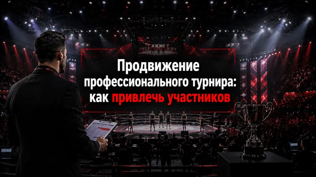 Продвижение профессионального турнира и привлечение участников
