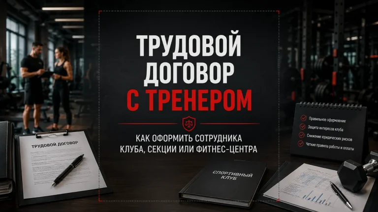 Трудовой договор с тренером: как оформить сотрудника клуба, секции или фитнес-центра