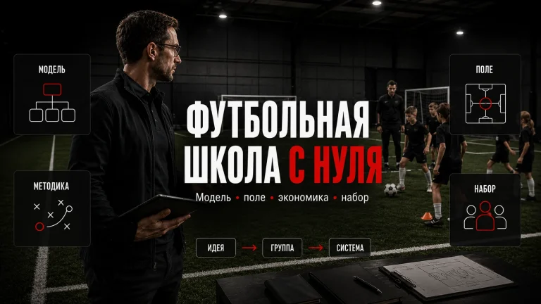 Как открыть футбольную школу с нуля: модель, экономика и набор учеников