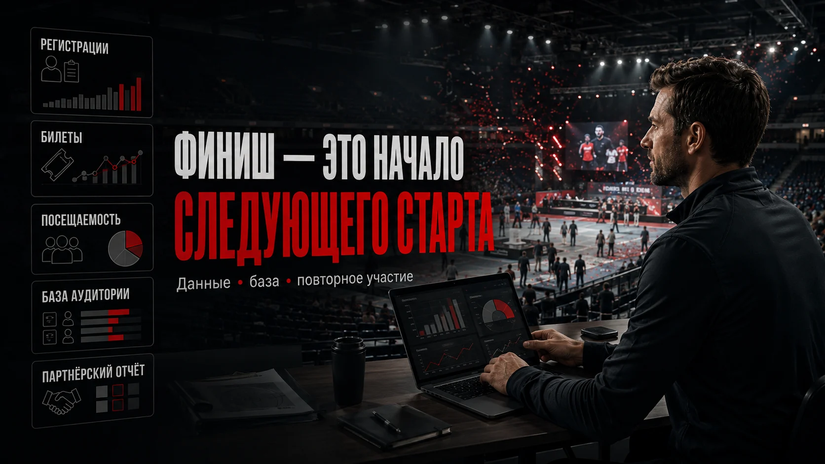 Анализ KPI соревнования, базы аудитории и повторного участия
