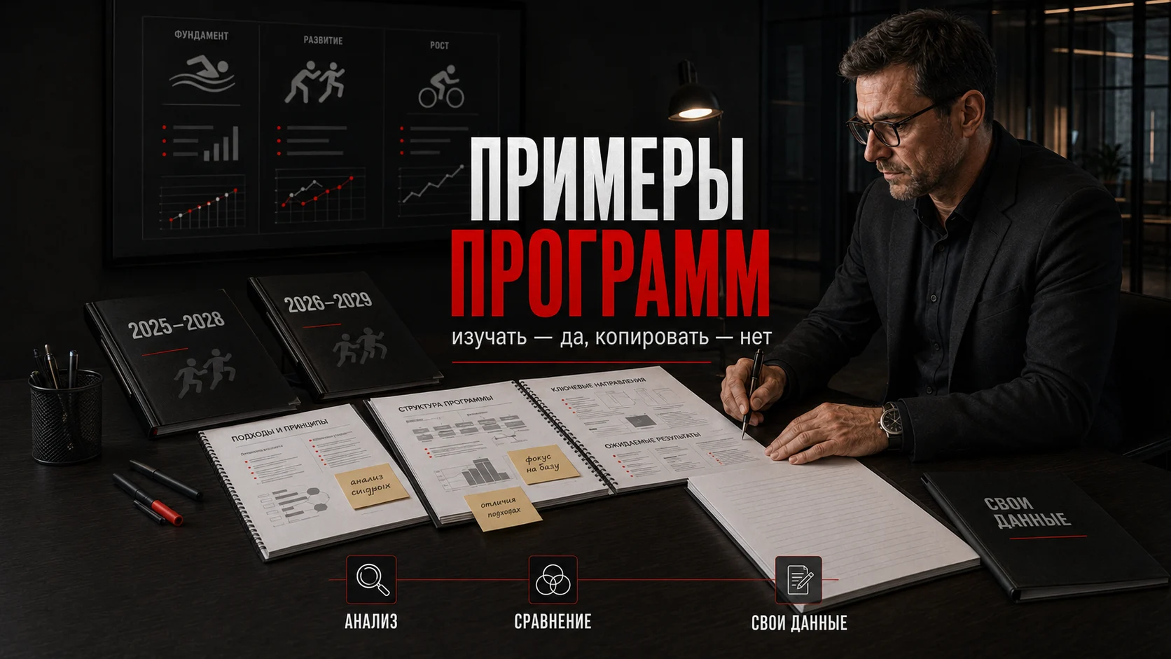 Примеры программ развития вида спорта 2025–2028 и 2026–2029 для сравнительного анализа
