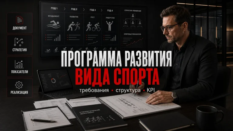 Программа развития вида спорта: как разработать по приказу №503